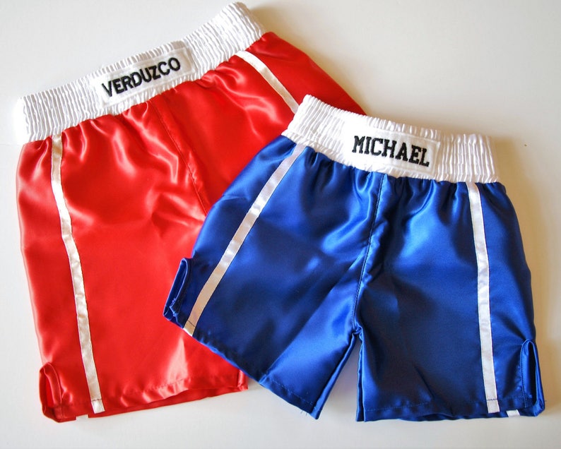 Kids' Personalized Boxing Trunks