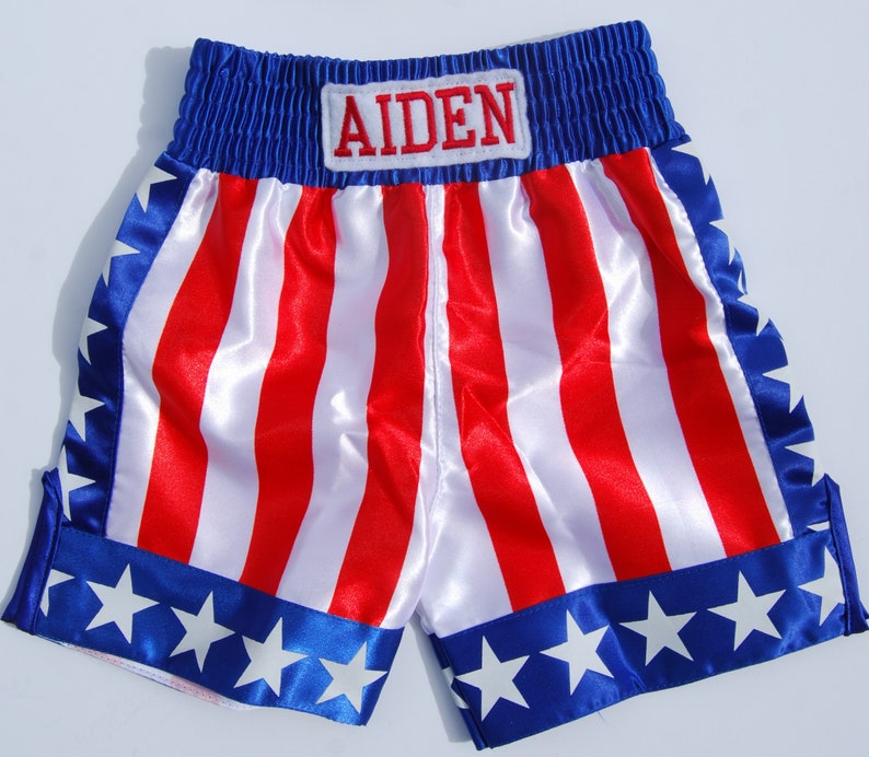Kids' Personalized Boxing Trunks