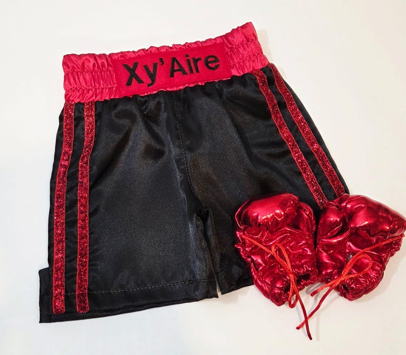 Personalized Baby Boxing Shorts