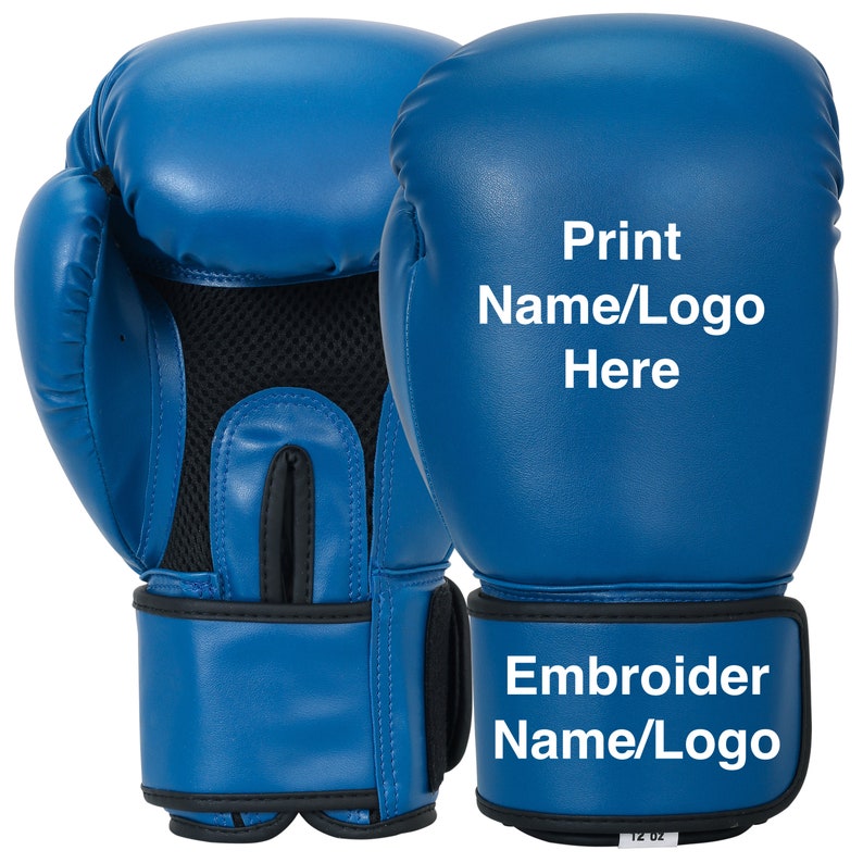 Adult and Youth Personalized Printed and Embroidered Custom Boxing Gloves