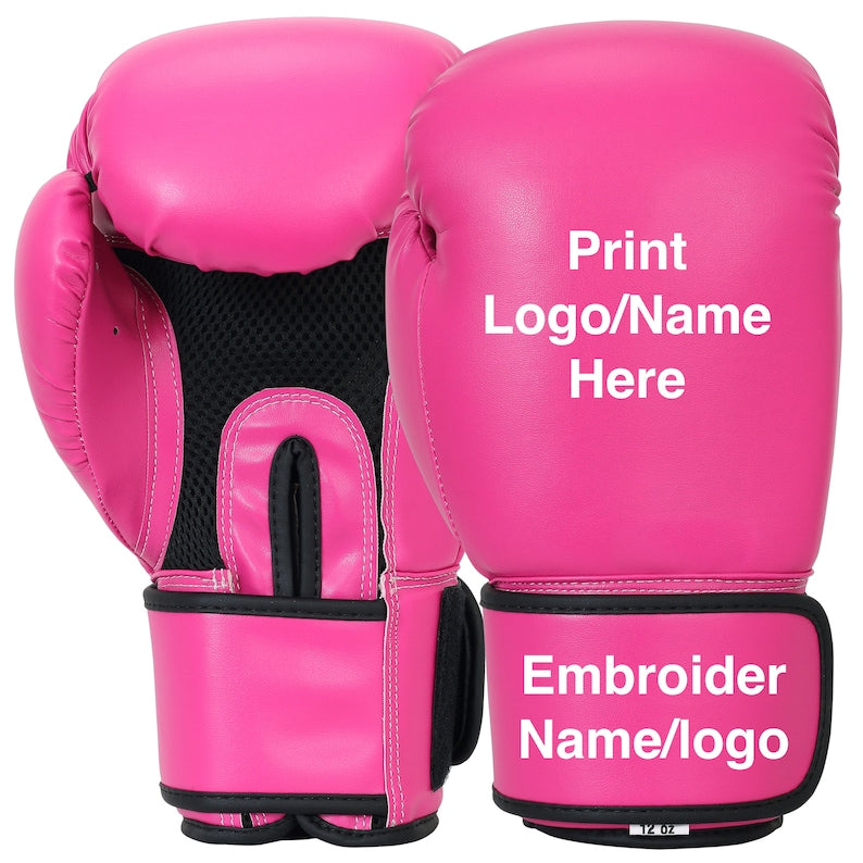 Adult and Youth Personalized Printed and Embroidered Custom Boxing Gloves