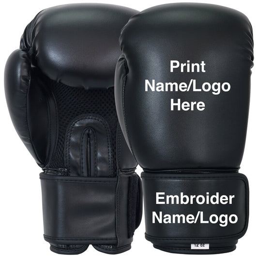 Adult and Youth Personalized Printed and Embroidered Custom Boxing Gloves